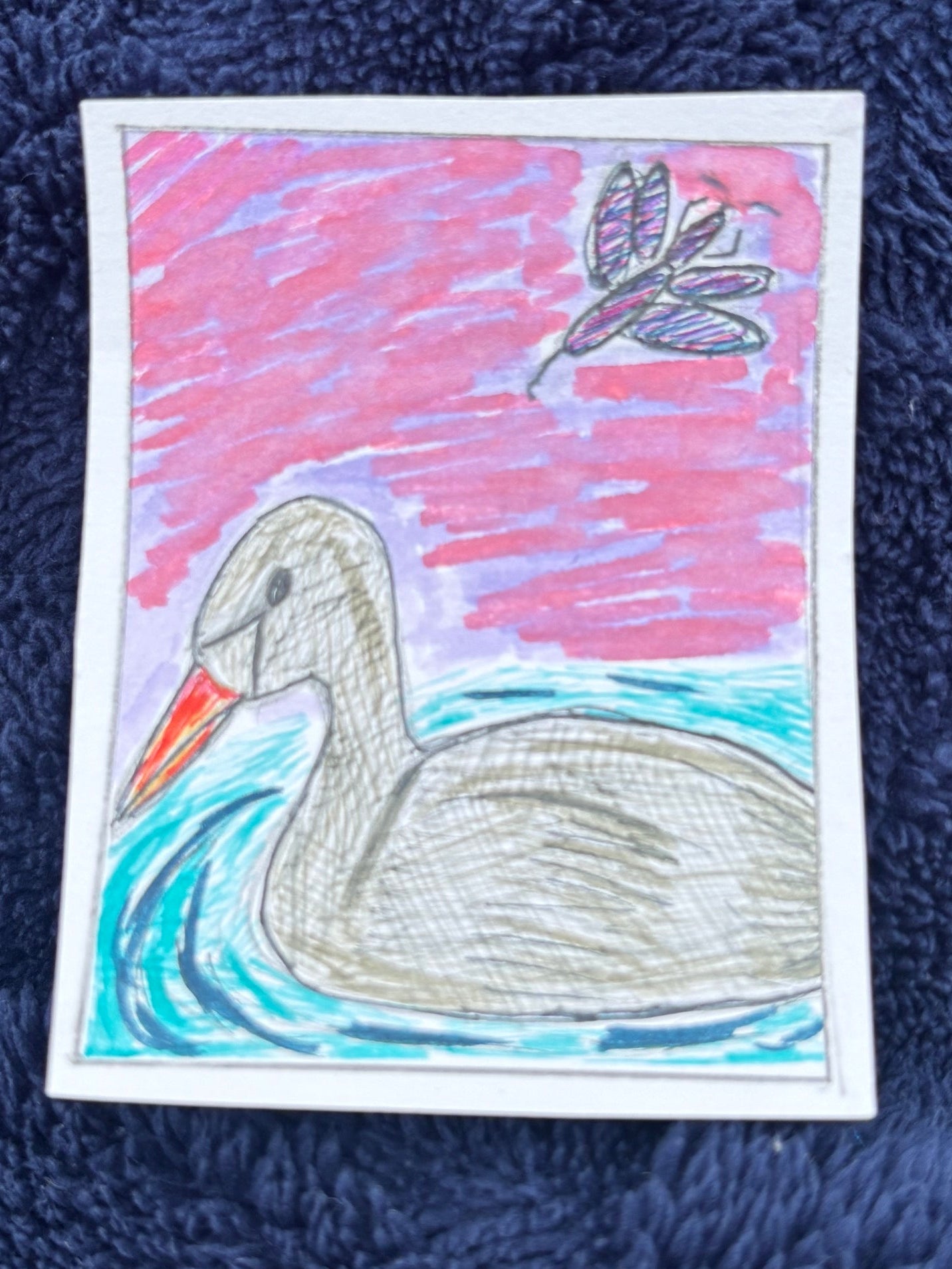 Swan On the River